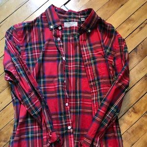 Burberry LS flannel button up
